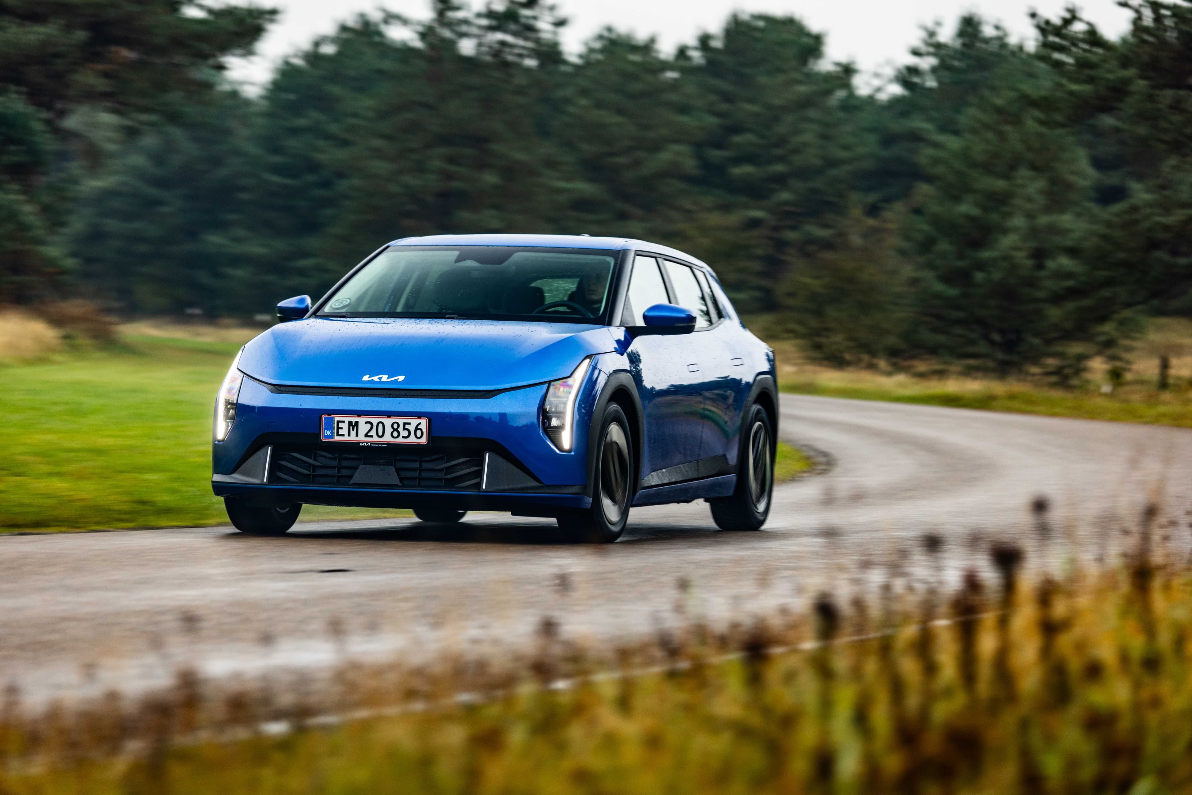 KIA EV4 er på listen til Årets Bil 2026. Foto: KIA