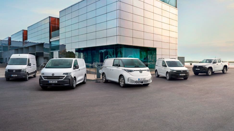 Volkswagen erhvervsbiler. Foto: Volkswagen